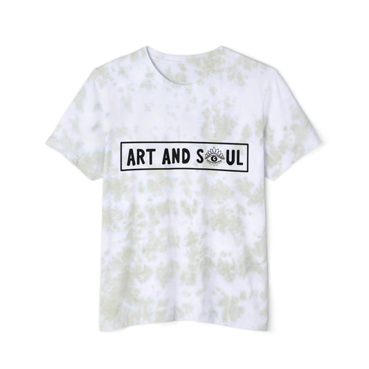 Unisex Tie-Dyed T-Shirt with Logo